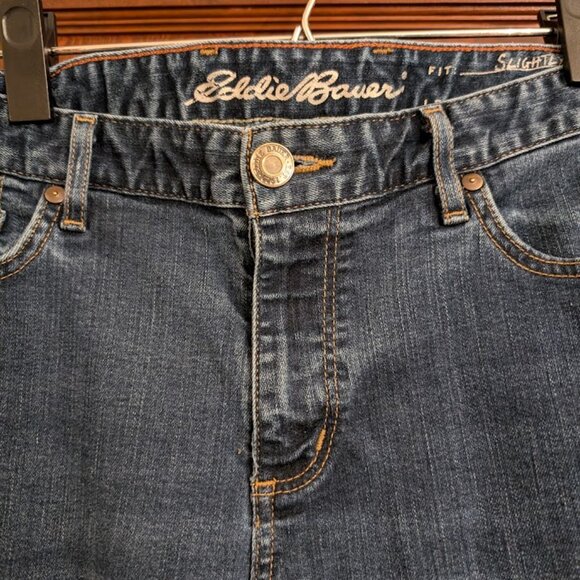Eddie Bauer Slightly Curvy Straight Leg Jeans - Picture 3 of 10